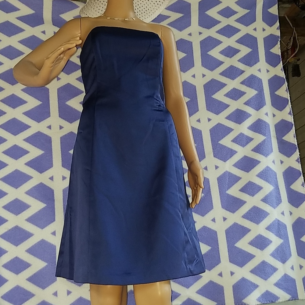 Robin Jordan royal blue cocktail dress